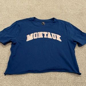 Francesca’s cropped graphic t-shirt size small